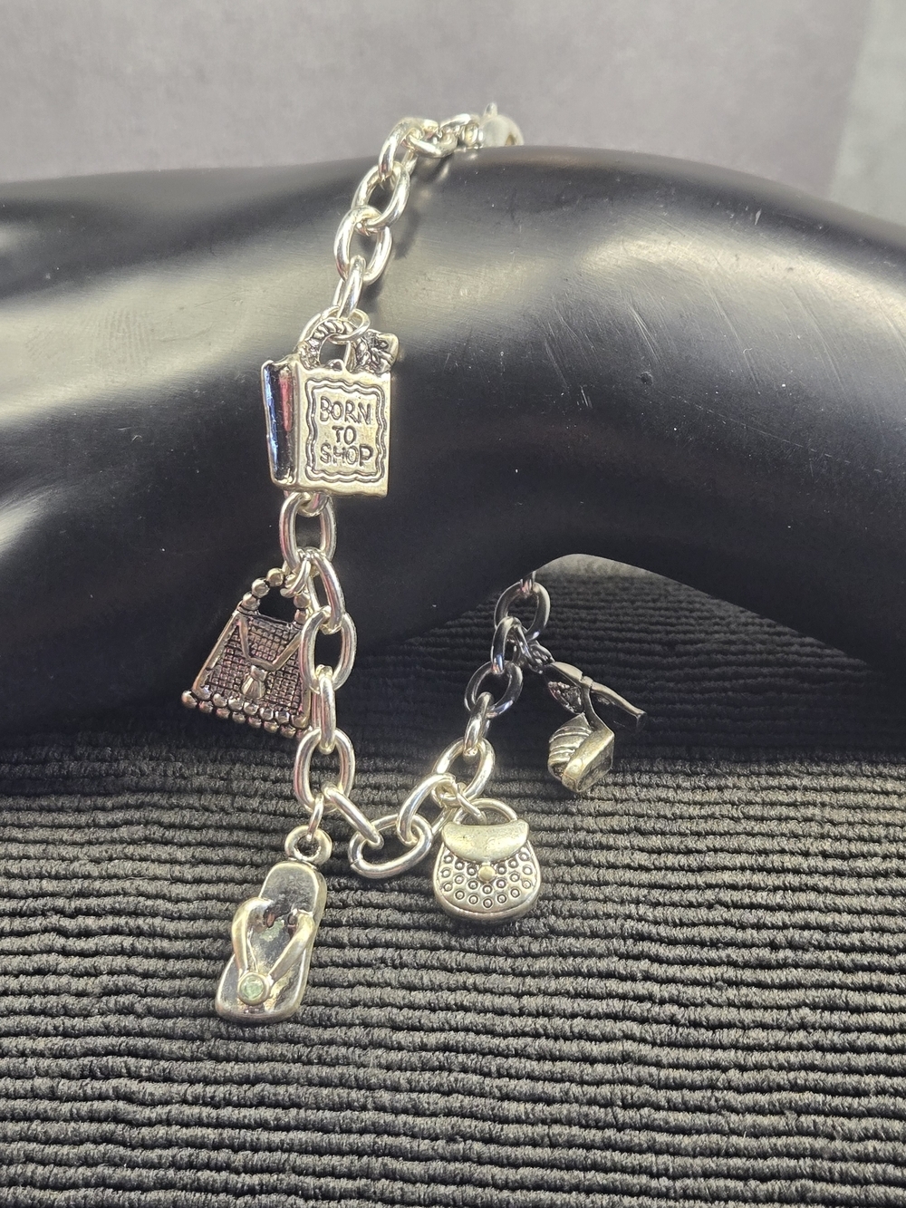 Silver Charm Bracelet with Fashion Charms